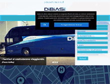 Tablet Screenshot of dibiasibus.it