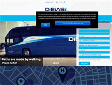 Tablet Screenshot of dibiasibus.com